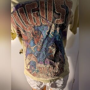 August Burns Red Yellow 2010 tour tee Size S/M